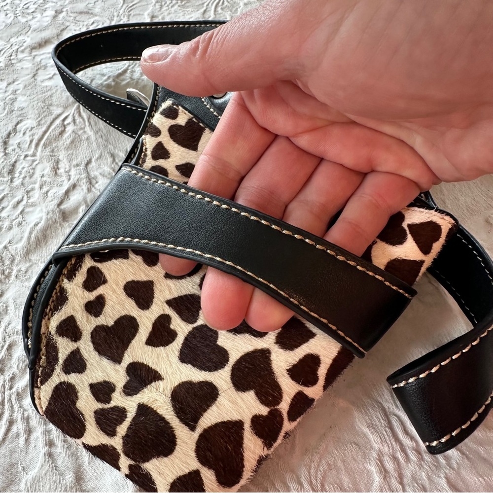 Hair Stylist Pouch - Stylish Black and Brown Heart (NEW WT) - Picture 4 of 14